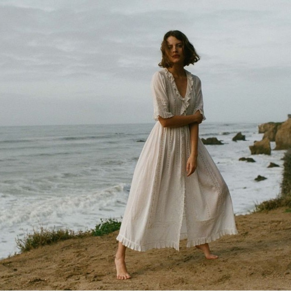 Doen Ellora Dress in Salt